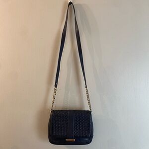 Banana Republic Navy Genuine Leather Purse